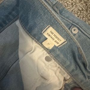 Madewell Vintage Perfect Jean. Size 31.